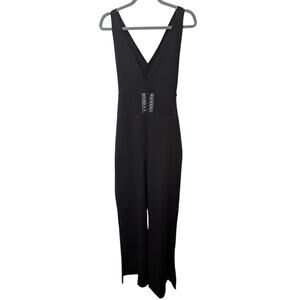 NWT Black Milk Corset V-Neck Overalls Size XL